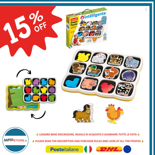 Quercetti smart puzzle - quercetti,