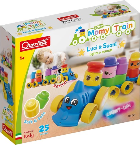 Quercetti 4155 mome soft train - quercetti,