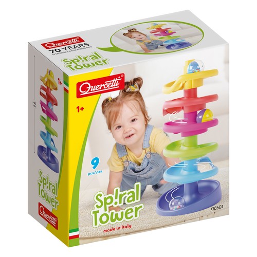 Quercetti spiral turm kugeln - spiral,