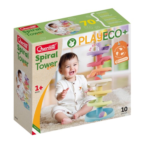 Quercetti play eco - play, spiralturm