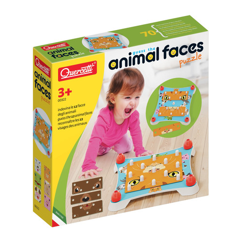 Quercetti puzzle tiere raten - puzzle:,