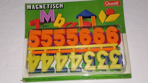 Quercetti magnet zahlen - ,