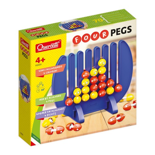 Quercetti 1010 four pegs - 1010,